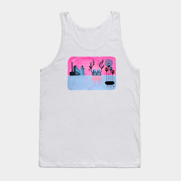 Twins Tank Top by criaturacorazon